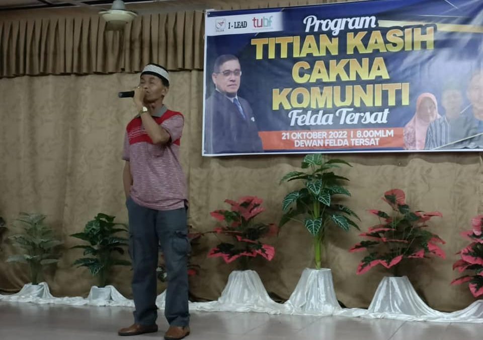 Program Keluarga Malaysia -Titian Kasih Cakna Komuniti peringkat FELDA Wilayah  Terengganu